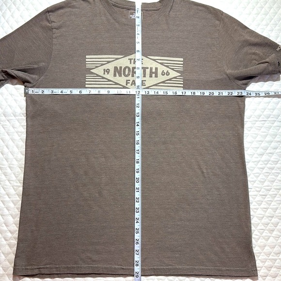 The North Face 1966 Logo Light Brown & Tan T Shirt. Size XL. Hologram On Tag. - Picture 4 of 12